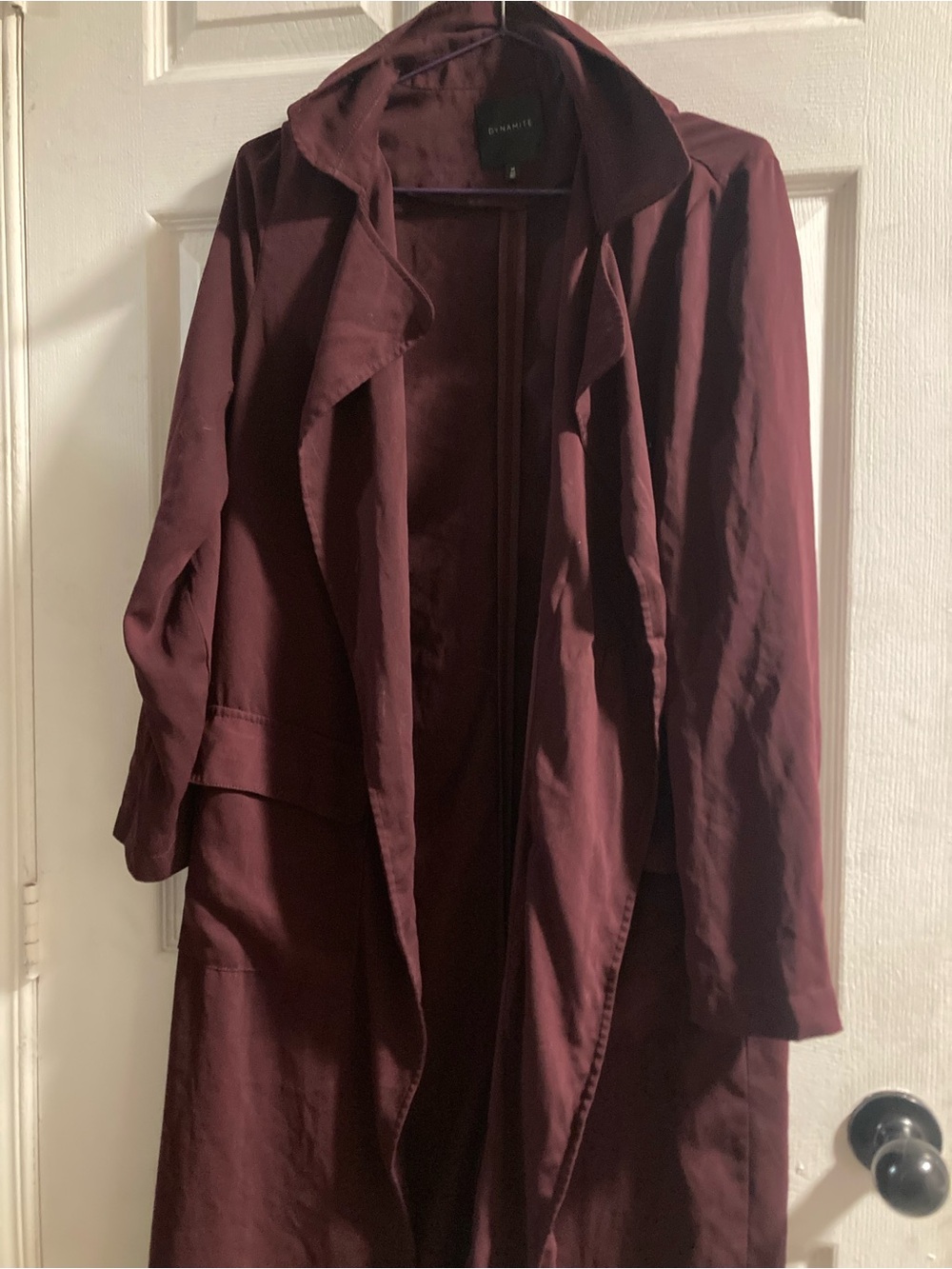 Dynamite Deep Plum/Brown Cardigan